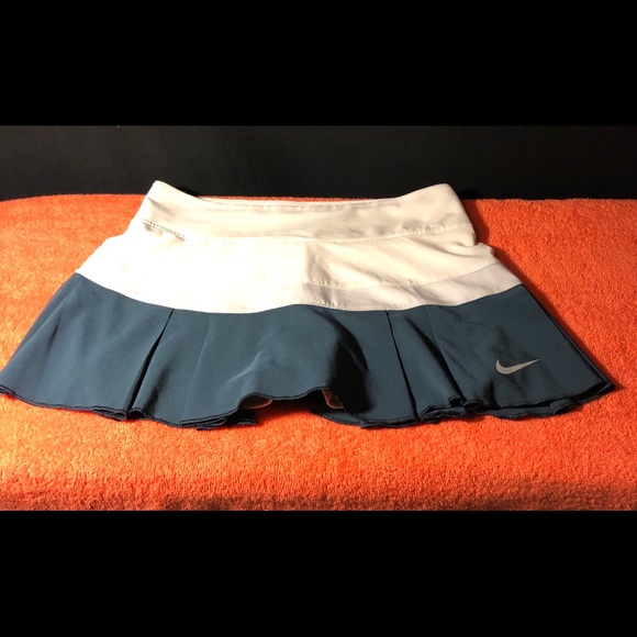 Nike Pants - Gray and white nike Dri-fit skort with shorts
